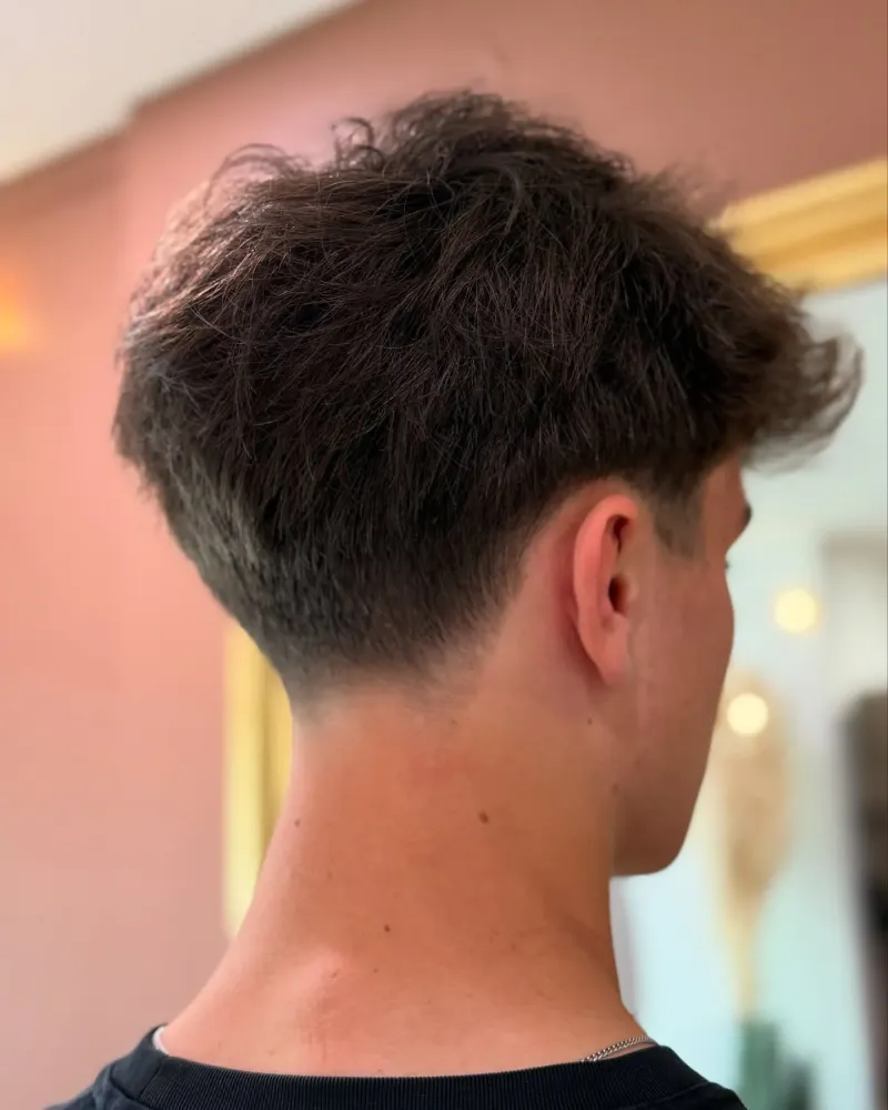 dégradé homme
